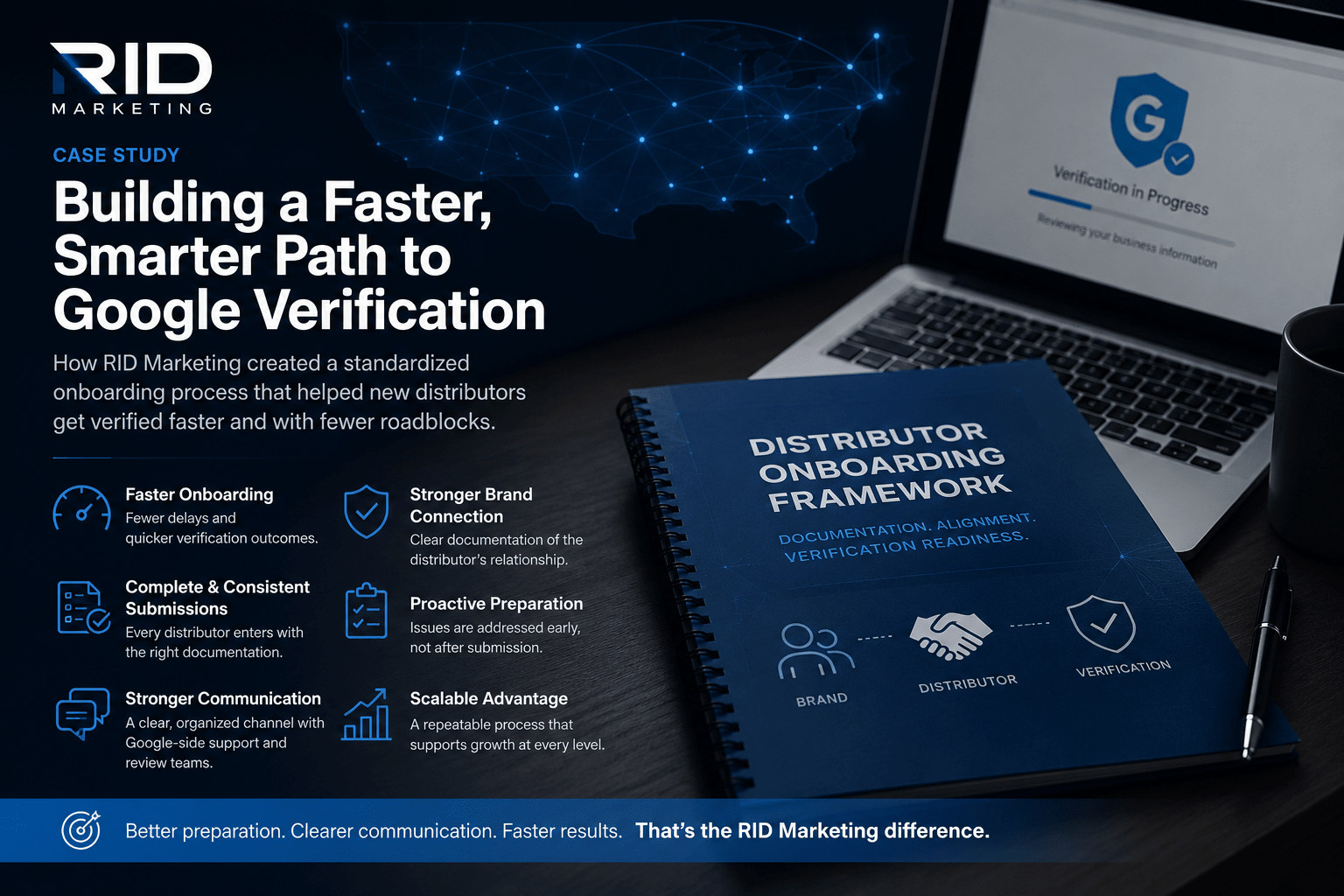 Case Study: Creating a Standardized Google Verification Channel for a National Garage Door Brand’s Distributor Network - R.I.D.