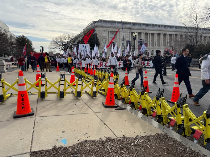 MVB3X vehicle barriers: repositioning for events.
