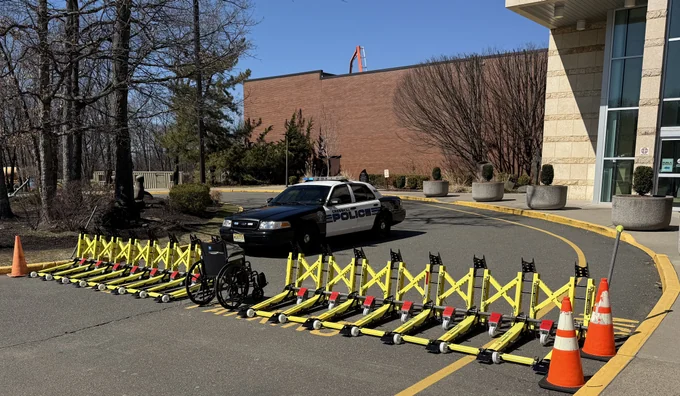 MVB3X vehicle barriers: accessible configurations.