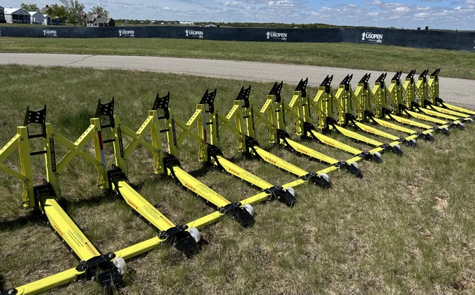 MVB3X vehicle barriers: grass and natural surfaces.