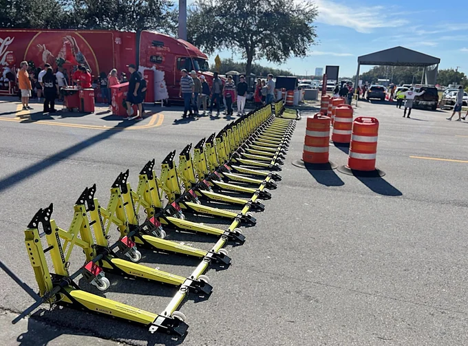 MVB3X vehicle barriers: different street widths.